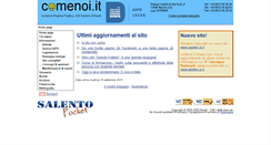 Desktop Screenshot of comenoi.it