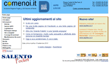 Tablet Screenshot of comenoi.it
